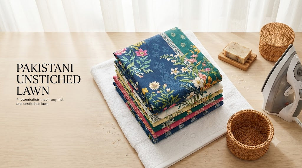 Fabric Care 101: How to Keep Your Printed Lawn Suits Looking Brand New