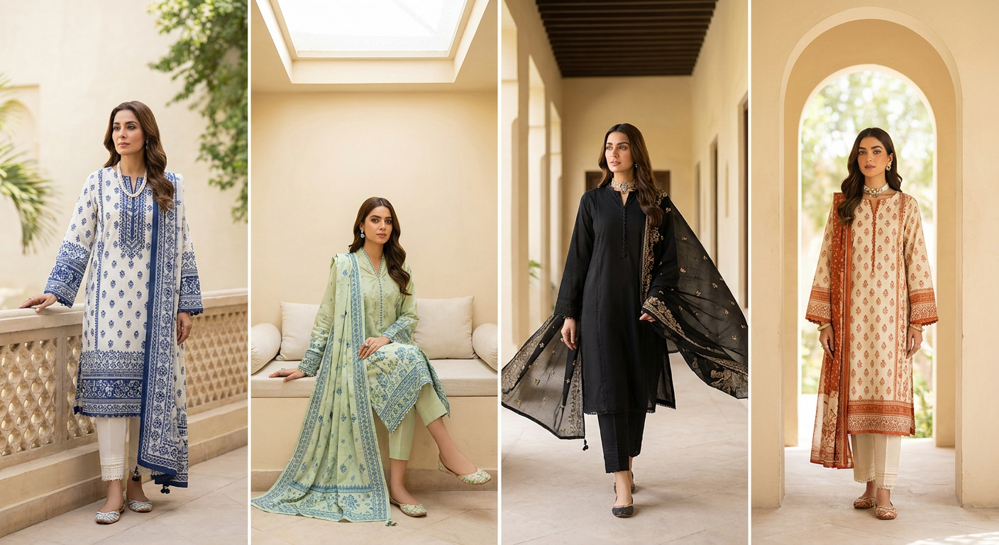 Light Pista and Blue Lawn Suit Styling Guide