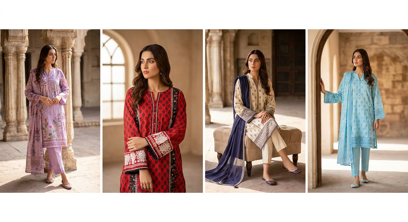 Ready to Wear Pakistani Suits: The Easy Style Edit