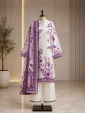 Cream Printed Lawn Suit – Premium Quality | Free Delivery Across Pakistan