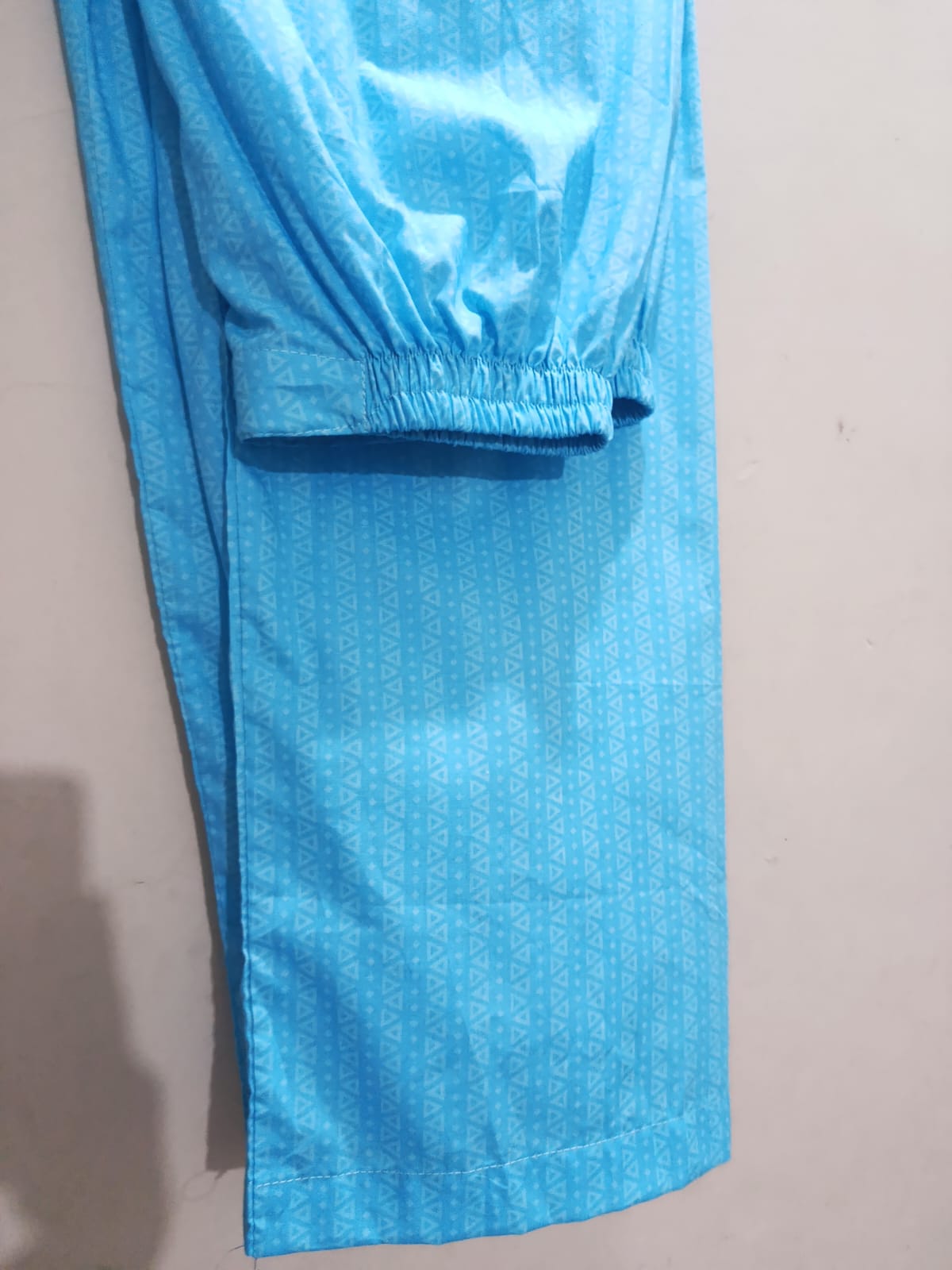 Sky Blue Printed Lawn Suit – Premium Quality