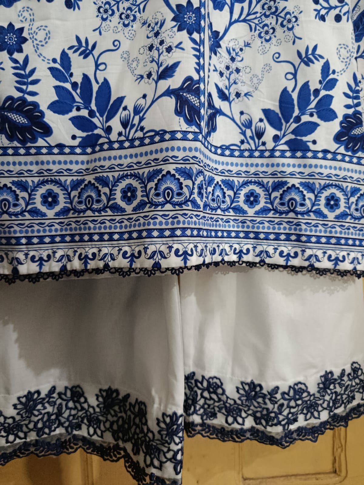 White Printed Lawn Suit – Premium Quality | Free Delivery Across Pakistan